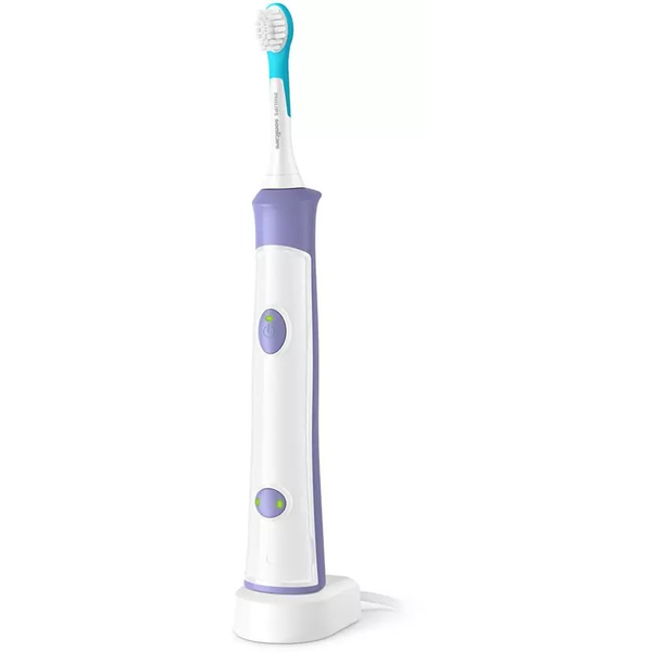 Philips Sonicare For Kids HX6322/12 elektrische tandenborstel Kind Sonische tandenborstel Paars, Wit