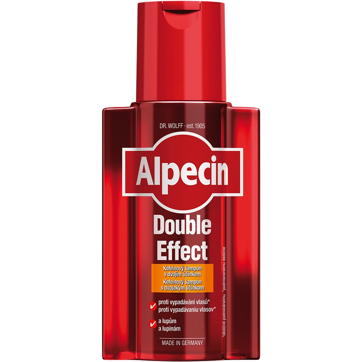 ALPECIN Double-Effect Shampoo 200 ml sampon (4008666210425)