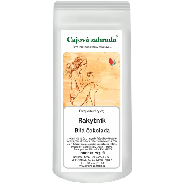 Tea Garden Sea Buckthorn &amp; White Chocolate - black flavoured tea, 500g