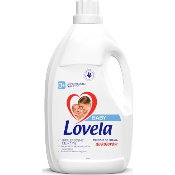 Lovela LOVELA_Baby hipoalergiczne mleczko do prania ubranek niemowlęcych i dziecięcych do kolorów 4,5l