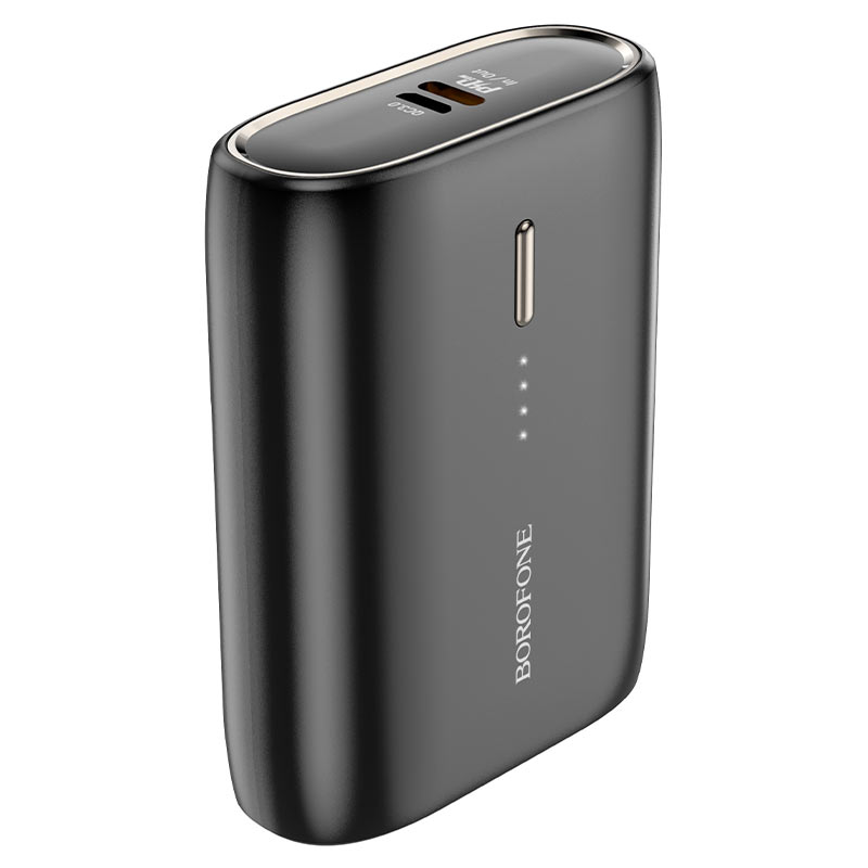 Borofone BJ21 Power Bank 10000mAh - Fekete (BJ21 FEKETE)