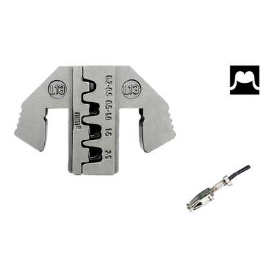 TOOLCRAFT Krimpelő betét SPT hüvely érintkező 0.2 - 2.5 mm2 Alkalmas márka (TO-9616539) (TO-9616539)