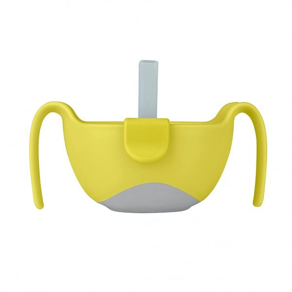 B.Box Tál szívószállal - sárga (9353965004035)
