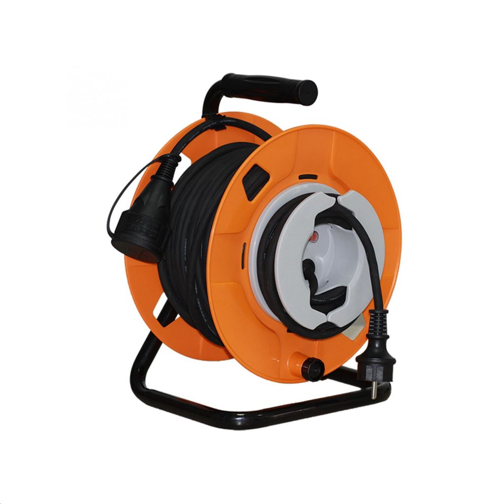 Somogyi Kábeldob 22 + 3 m gumírozott vezetékkel (HJR 25-3) (HJR 25-3)