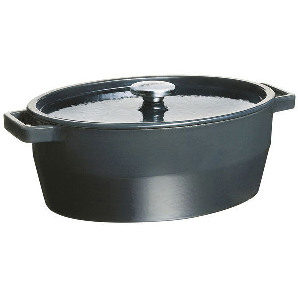 PYREX Ovális öntöttvas lábas 33 cm, 5,8 l, kék (3426470266833)