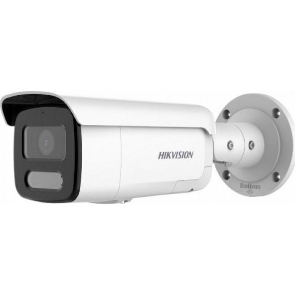 Hikvision DS-2CD2T47G2-LSU/SL(2.8mm)(C) 4 MP ColorVu Strobe Light and Audible Warning Fixed Bullet Network Camera (311316084)