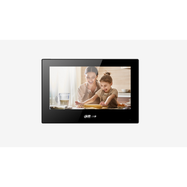 Dahua VTH5321GB-W IP 7" Okos video kaputelefon Fekete