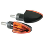 Мигачи за мотоциклет Lampa Arrow, черен цвят, H21W