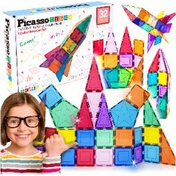 PicassoTiles Rocket Booster Set