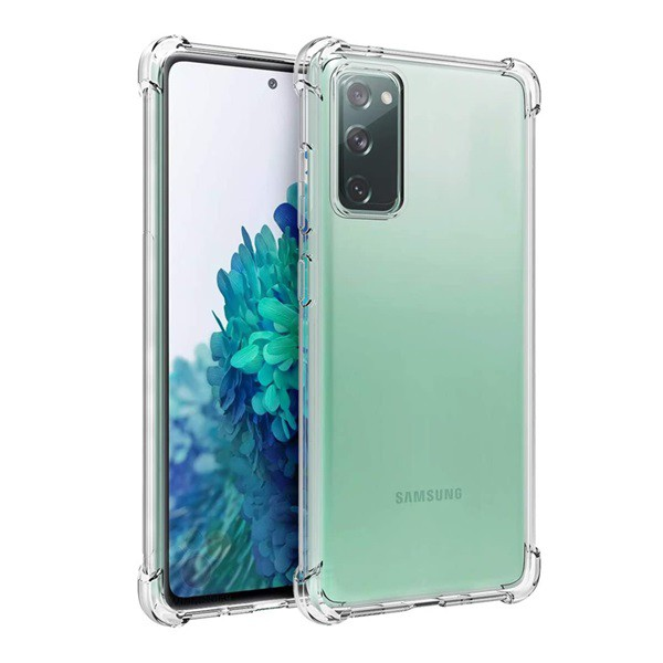 Szilikon telefonvédő (közepesen ütésálló, légpárnás sarok) ÁTLÁTSZÓ [Samsung Galaxy S20 FE (SM-G780)] (5996591014685)