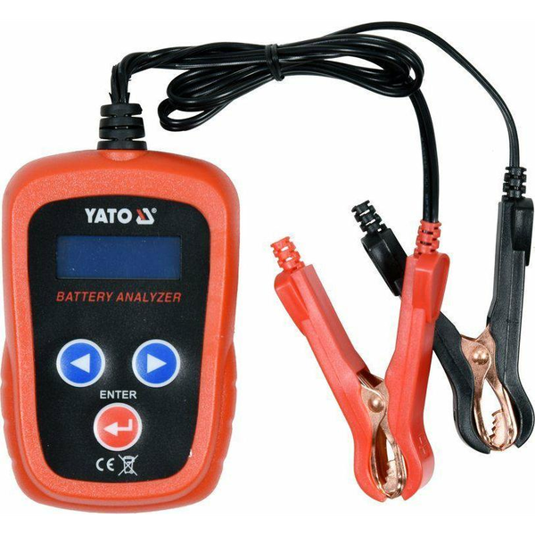 Yato elektronikus akkumulátor tesztelő