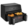 Beztuková dvojkomorová fritéza Sencor SFR 9650BK 2700W