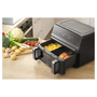 Beztuková dvojkomorová fritéza Sencor SFR 9650BK 2700W