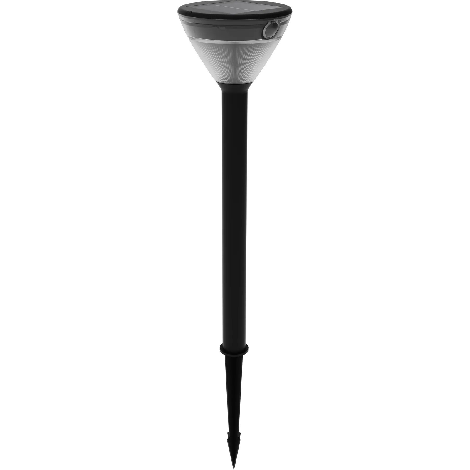 LED слънчева улична лампа Philips Kyna, черна, със сензор, IP44