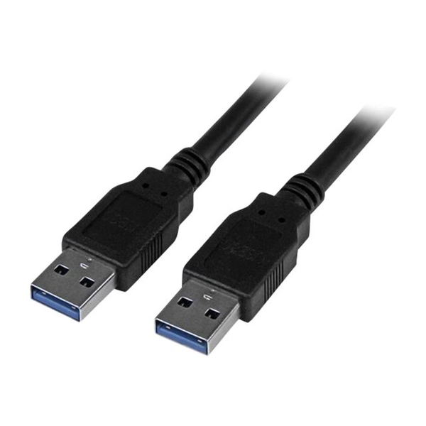 StarTech.com USB3SAA3MBK USB-kabel USB 3.2 Gen 1 (3.1 Gen 1) 3 m USB A Sort