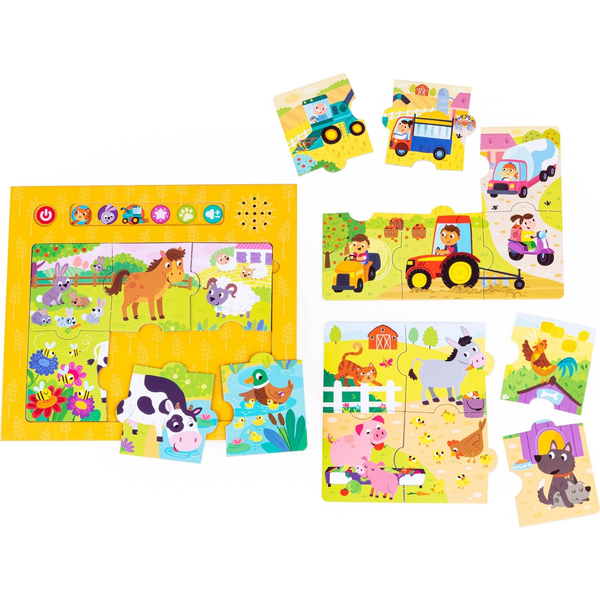 Dumel Discovery Interaktív puzzle - Élet a farmon