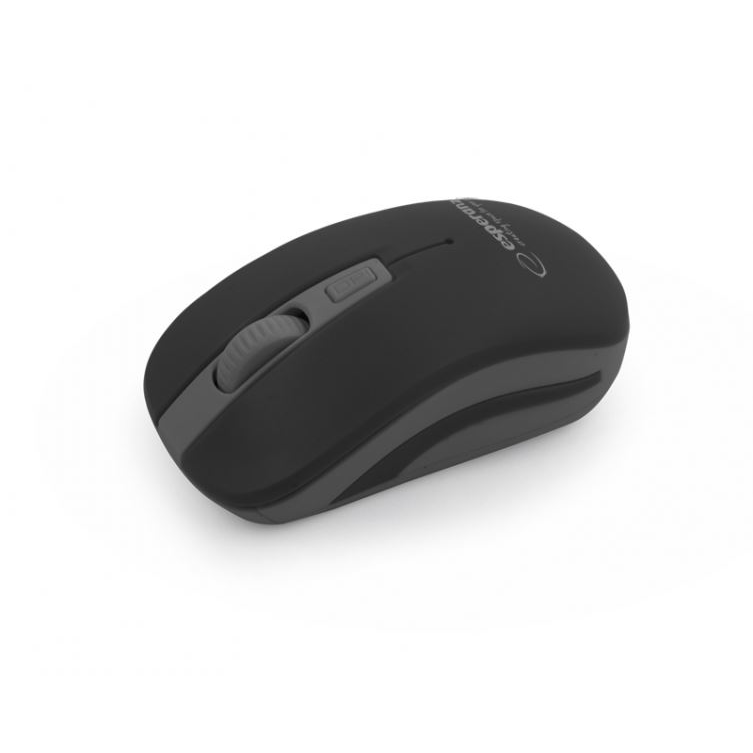 Esperanza Uranus EM126EK vezeték nélküli optikai egér 1600 DPI fekete-szürke (EM126EK)