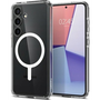 Кейс за Samsung Galaxy S24, Spigen Crystal Hybrid OneTap Ring MagSafe, Бял