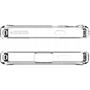 Кейс за Samsung Galaxy S24, Spigen Crystal Hybrid OneTap Ring MagSafe, Бял