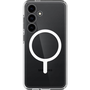 Кейс за Samsung Galaxy S24, Spigen Crystal Hybrid OneTap Ring MagSafe, Бял