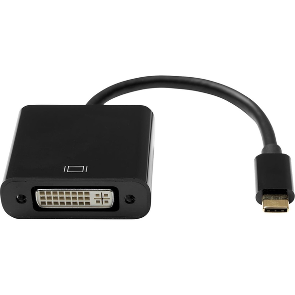 Adapter AV ProXtend ProXtend USB-C (M) to DVI-I 24+5 (F) Adapter, Black 10CM