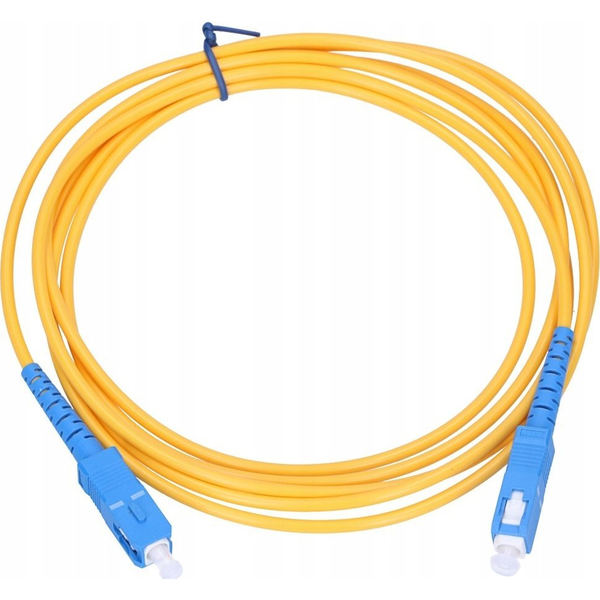 Extralink EX.8406 InfiniBand és száloptikai kábel 10 M SC FTTH Sárga