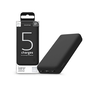 Univerzális hordozható, asztali akkumulátor töltő - Juice ECO 5 Power Bank -    2xUSB + Type-C - 15.000 mAh - fekete (JU194792)