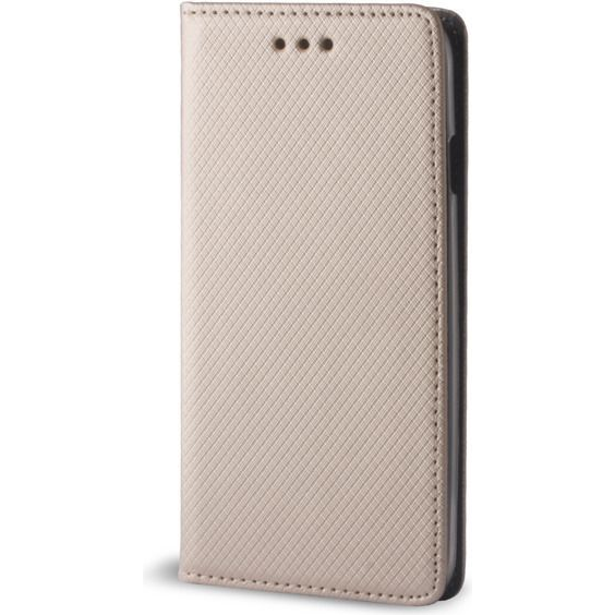 Apple iPhone XS Max Smart Magnet Könyvtok - Arany (56800-uniw)