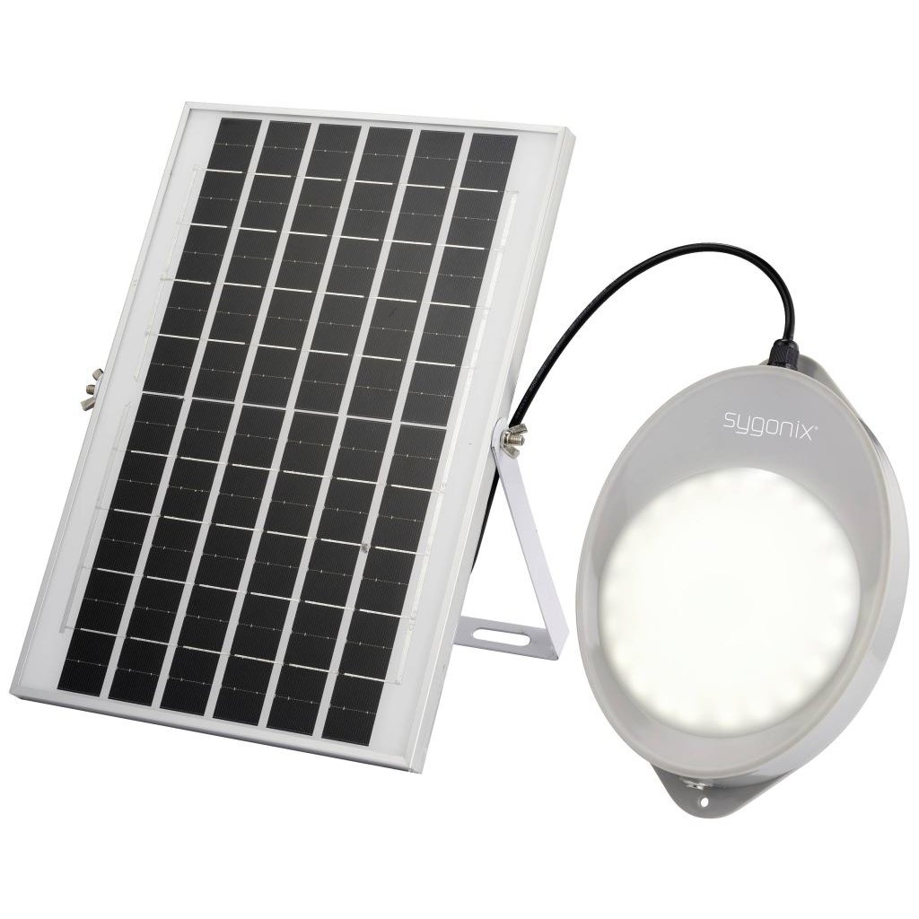 Sygonix napelemes fali lámpa fehér(SY-5596934) (SY-5596934)