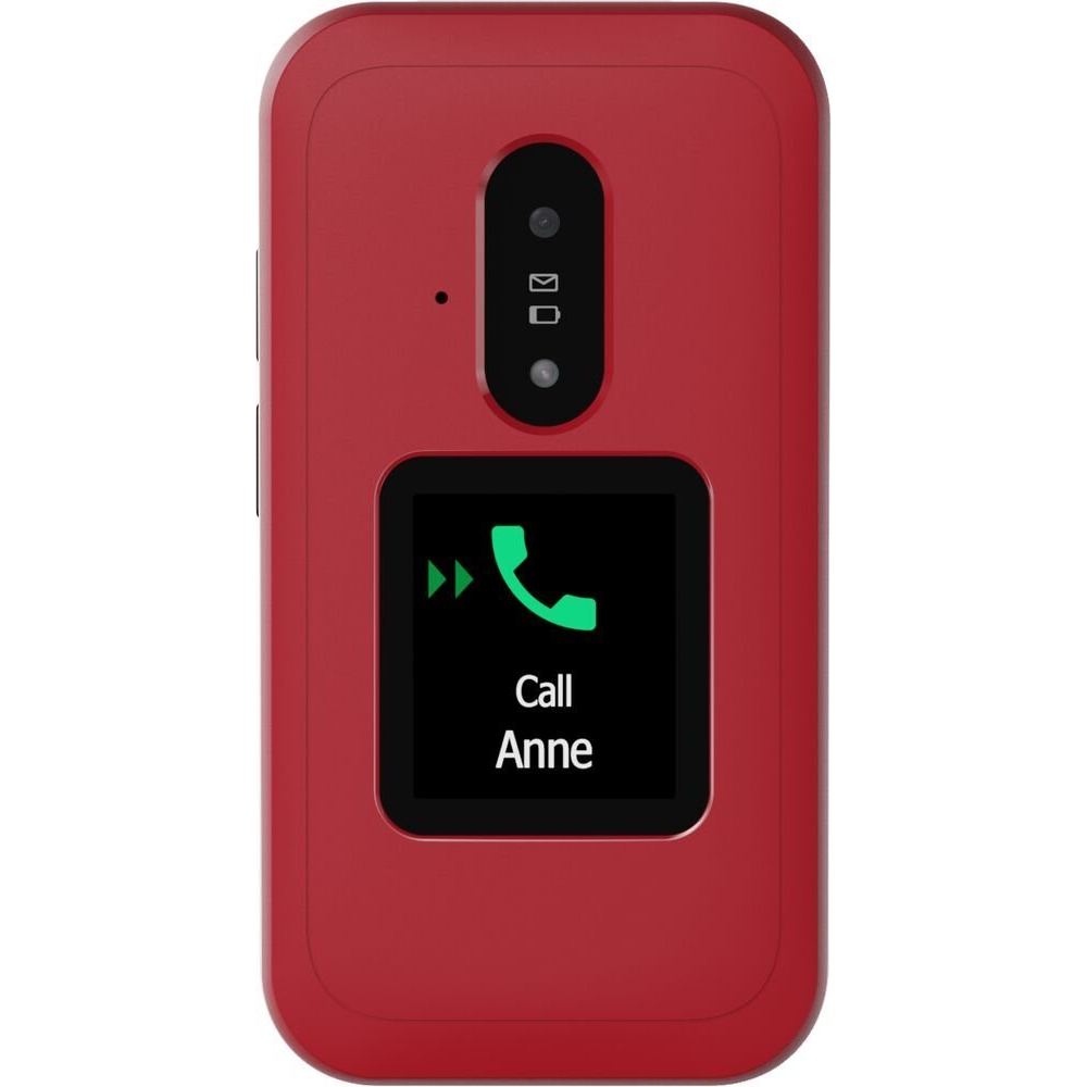 Doro Leva E30 LTE piros mobiltelefon (380597)