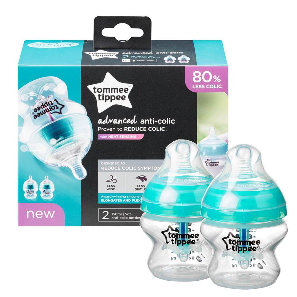Tommee Tippee cumisüveg duo Advanced anti colic türkiz 150 ml (MTTF-5010415226020)