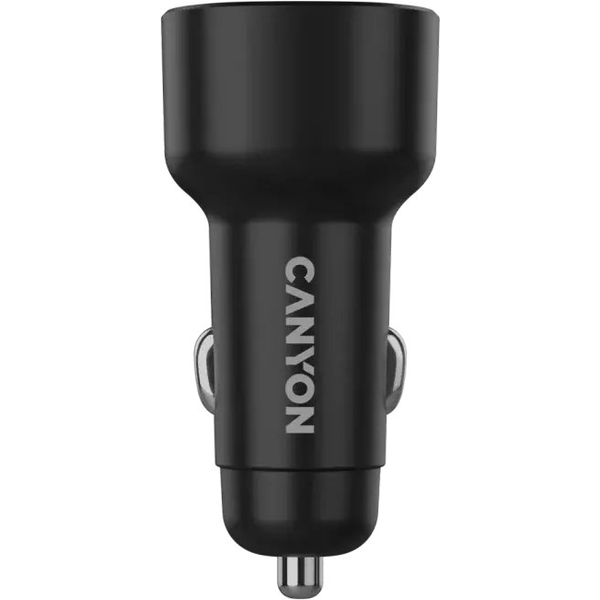 Ładowarka Canyon OnDrive 48 USB-A USB-C 48 W czarny - Auto ładowarka CNE-CCABR3AC (5291485019648)