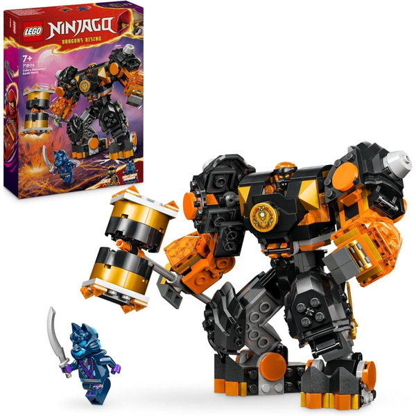 Lego NINJAGO Cole elemi földrobotja (71806)