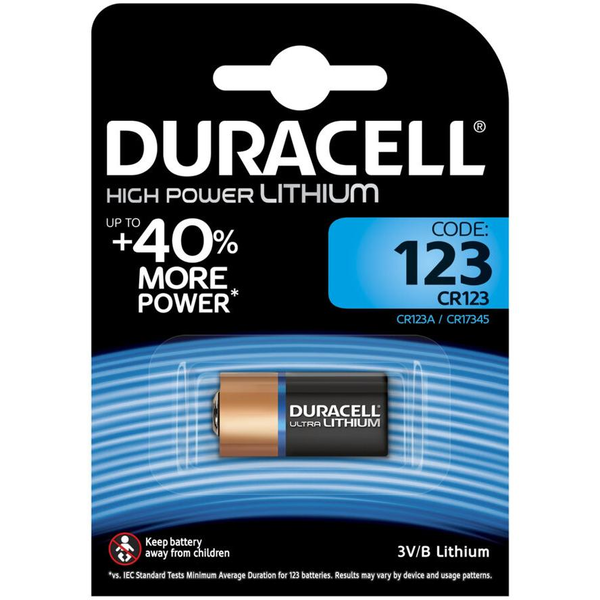 Duracell 123106 Haushaltsbatterie Einwegbatterie CR123A Lithium