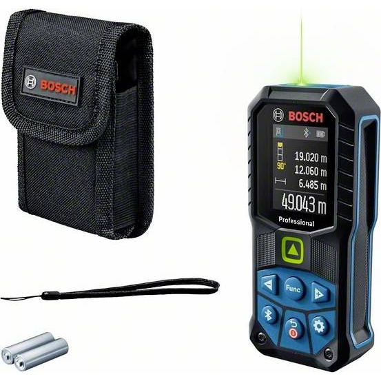 Bosch GLM 50-27 CG Professional Lézeres távolságmérő Fekete, Kék 50 M (0601072U00)