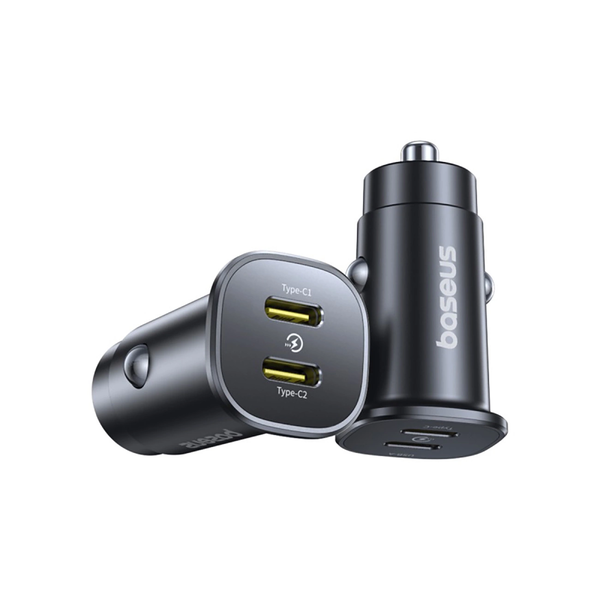 Cargador De Coche Baseus Gotrip Usb-c 30w Negro