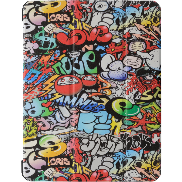 RealPower iPAd 10 Case 10,9', Design Graffiti