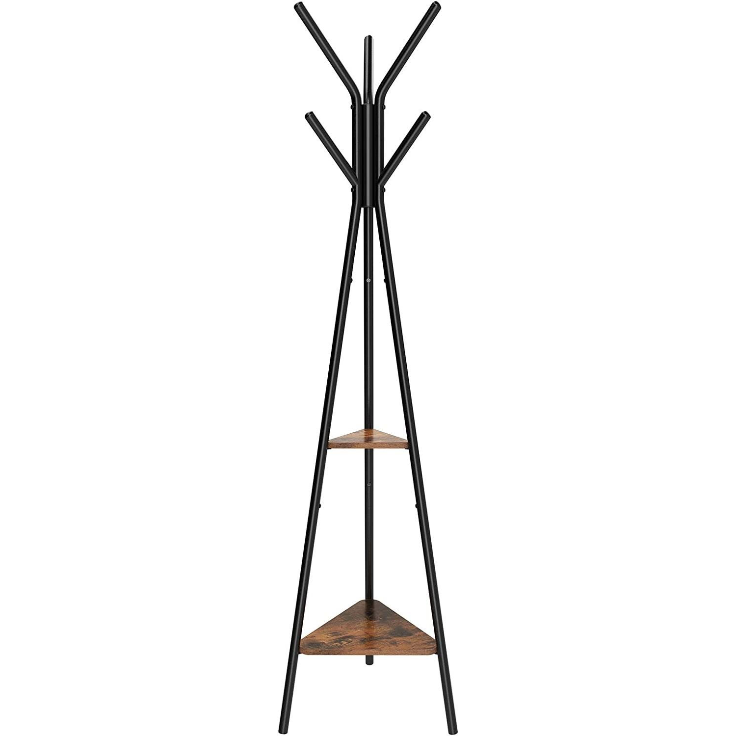 Vasagle, Fali állvány polcokkal, 49 x 49 x 179 cm, 49 x 49 x 179 cm (RCR16BX)