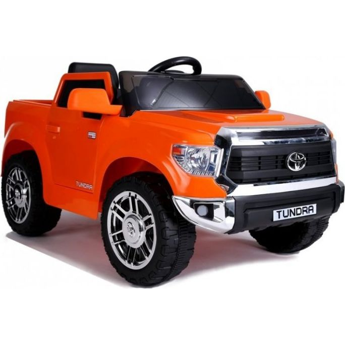 Toyota Tundra 4427 12 V Elektromos Kisautó - 2.4 GHz, Szülői Távirányítóval, Nyitható Ajtóval, EVA Kerekekkel, Lakk Narancs (4427-uniw)