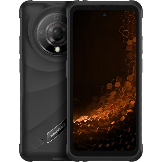 myPhone HAMMER Iron 6 5G 6,56" 256GB Dual SIM okostelefon - fekete