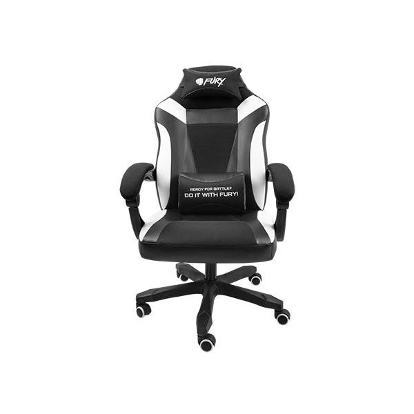 Fury Avenger M+ gaming szék fekete-fehér (NFF-1710)