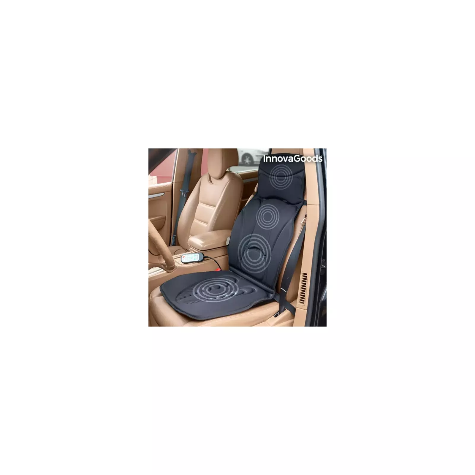 InnovaGoods V0100925 Masszázs Autós Ülésvédő (V0100925)