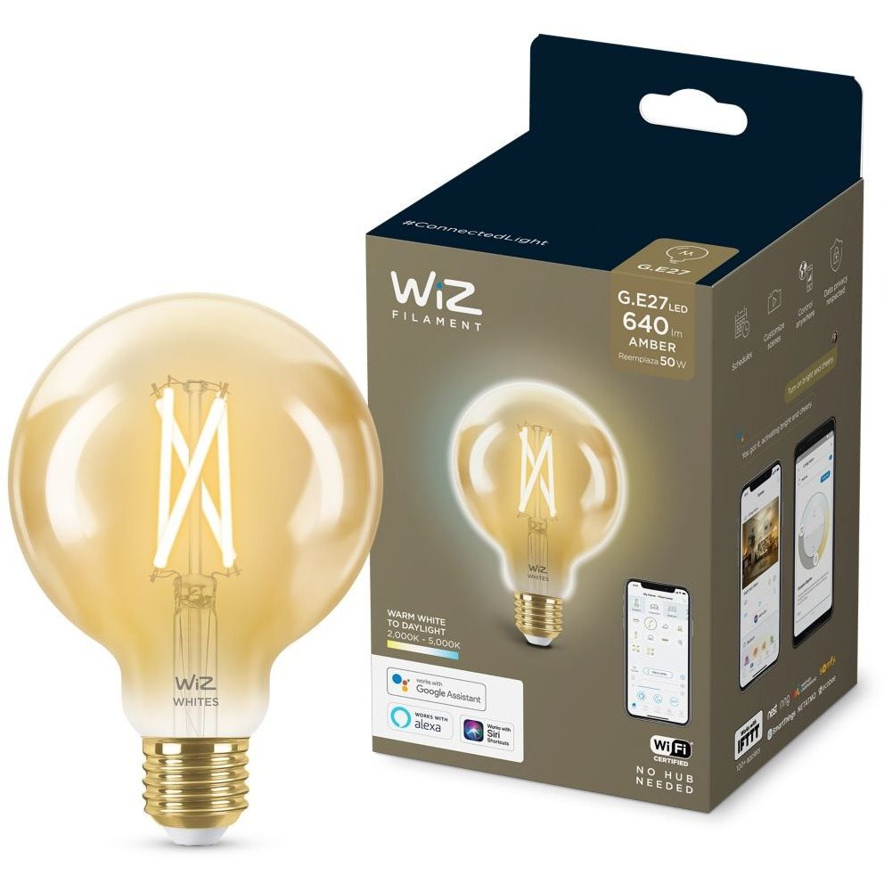 WiZ Tunable White 50 W E27 G95 Vintage (929003018301)