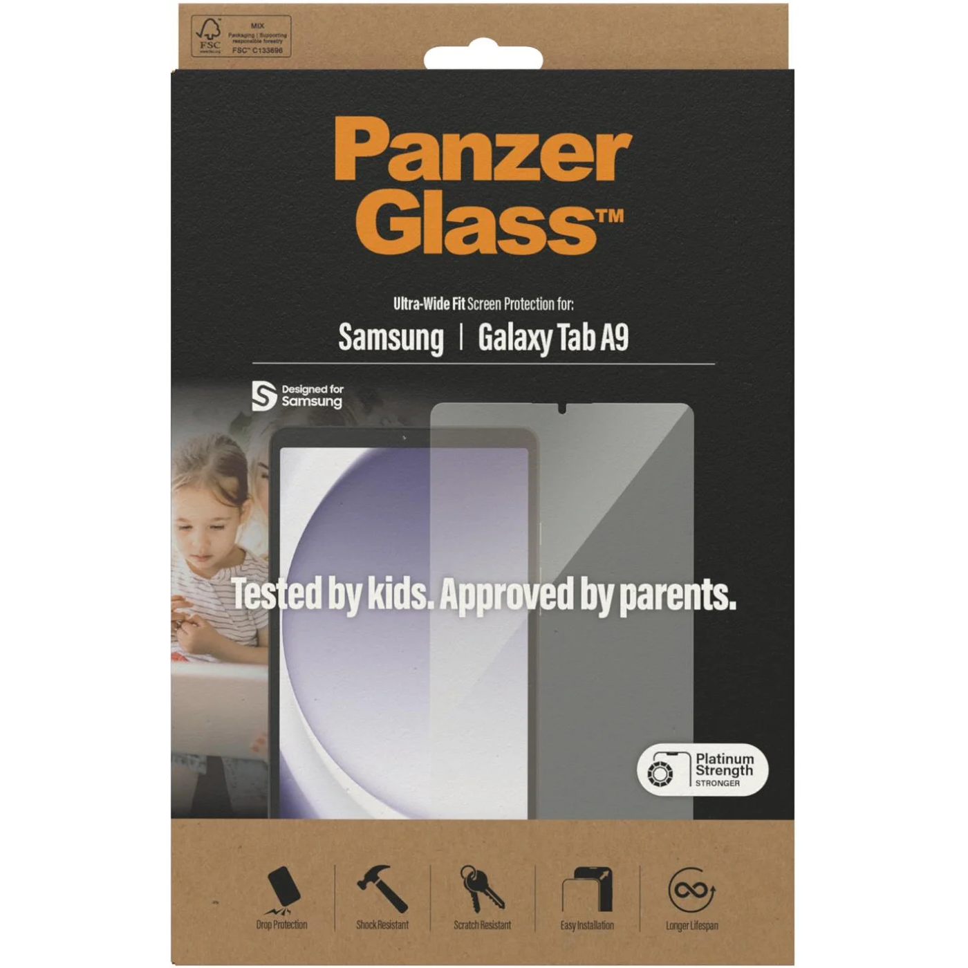 PanzerGlass SP Samsung Galaxy Tab A9 11" kijelzővédő üveg (7344)