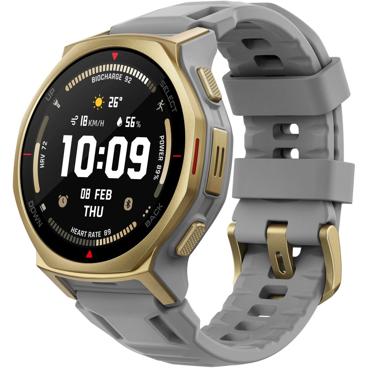 Amazfit T-Rex 3 Pro 44 mm Arctic Gold okosóra (W2548GL2N)