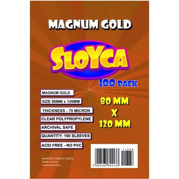  Baldar Koszulki Magnum Gold 80x120mm (100szt) SLOYCA