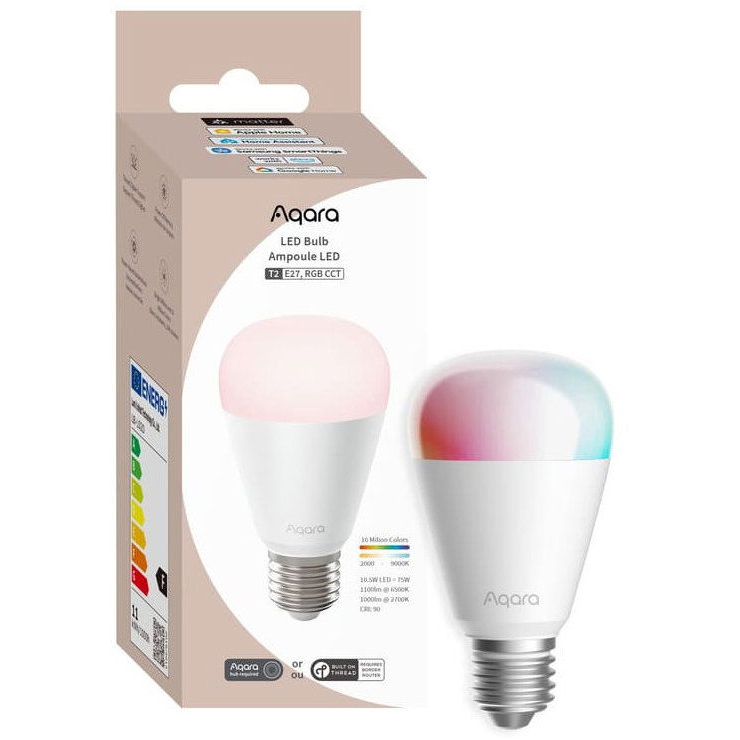 AQARA LED Bulb T2 E27, RGB CCT (LB-L02D) (LB-L02D)