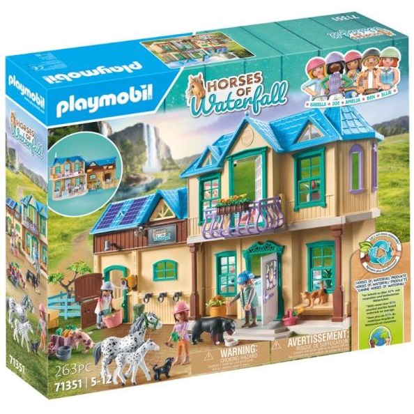 Playmobil Vízesés farm Lovarda (71351) (P71351)