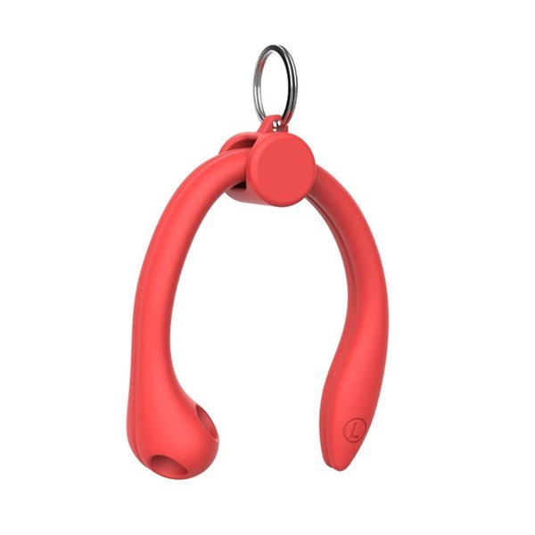 Szilikon tartó (fülkampó, elvesztés gátló, Apple AirPods / Airpods 2 / Airpods Pro / Freebuds 3 kompatibilis) PIROS (5996591004730)