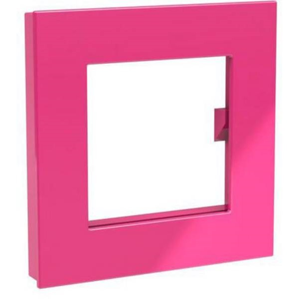 Dahle Mega XL 75x75mm négyzet alakú rózsaszín mágnes fénykép keret (2D95553)